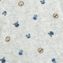 بذلة نوم مخملية برسمة...